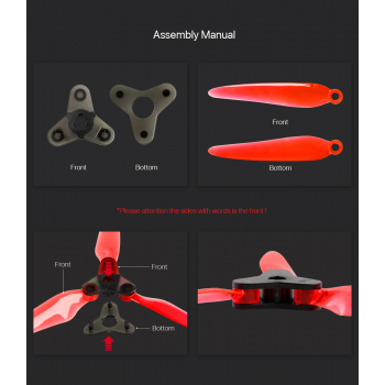 Śmigła Dalprop Fold F6 Folding DIY 6048